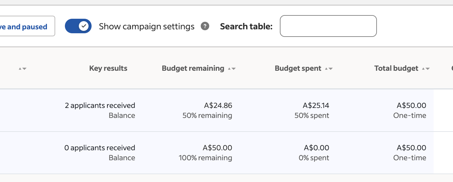 A screenshot of a search table

Description automatically generated